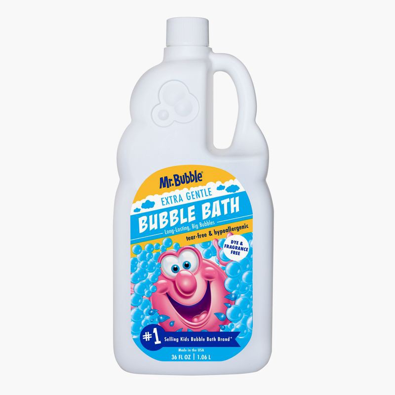slide 1 of 12, Mr. Bubble Extra Gentle Dye & Fragrance Free Bubble Bath 36-oz, 1 ct