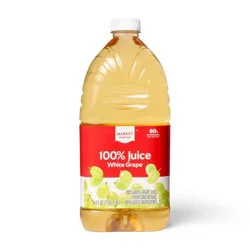 100% White Grape Juice - 64 fl oz Bottle - Market Pantry™