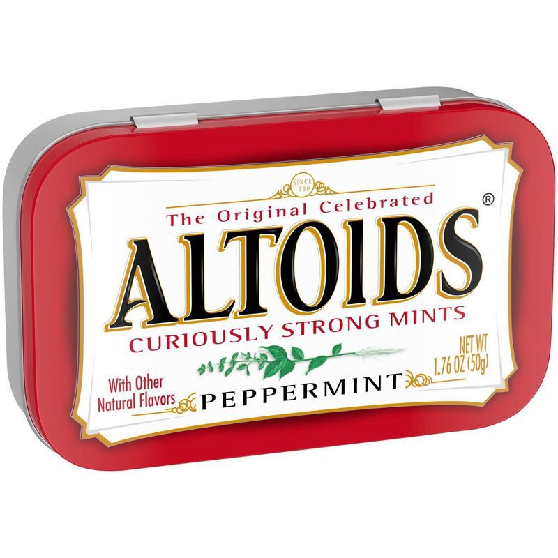 slide 7 of 8, Altoids Peppermint Mint Candies Breath Mints - 1.7oz, 1.7 oz