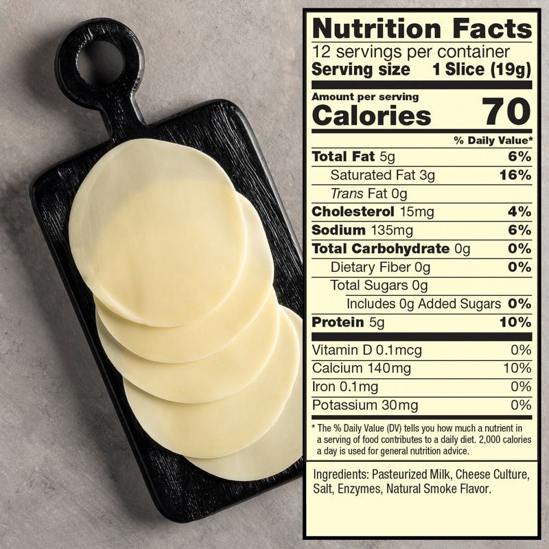 slide 3 of 11, Sargento Natural Provolone Sliced Cheese - 8oz/12 slices, 8 oz