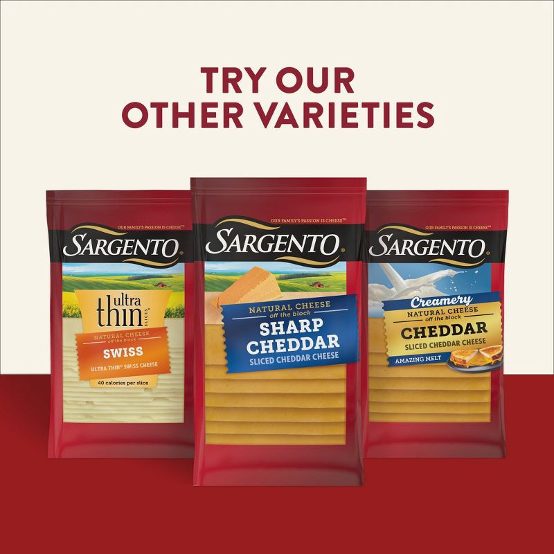 slide 7 of 11, Sargento Natural Provolone Sliced Cheese - 8oz/12 slices, 8 oz