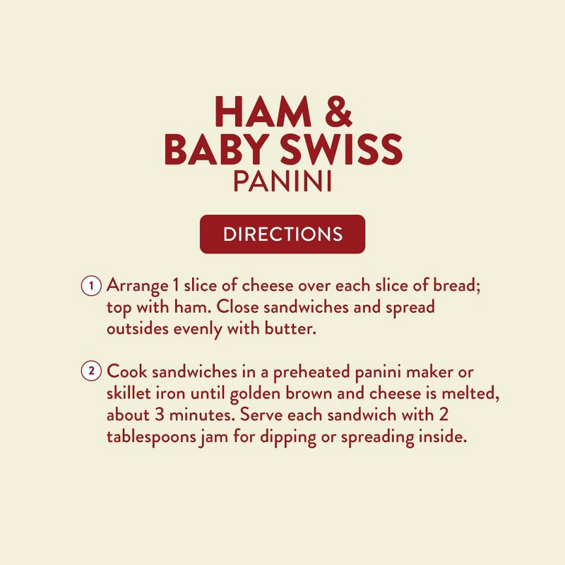 slide 4 of 9, Sargento Natural Baby Swiss Sliced Cheese - 7.5oz/11 slices, 7.5 oz