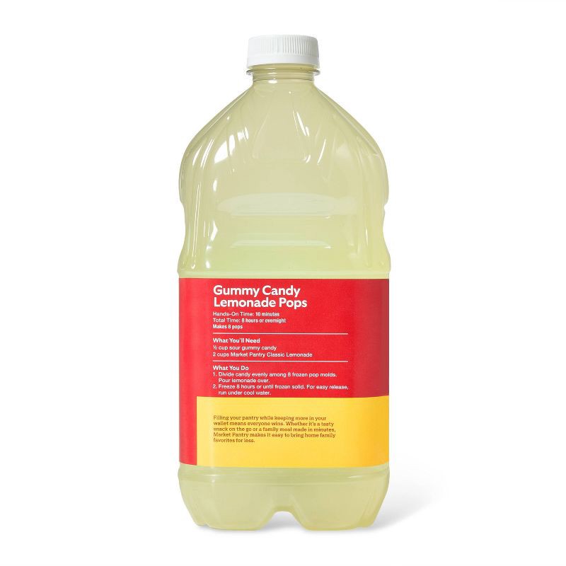 slide 3 of 3, Lemonade - 64 fl oz Bottle - Market Pantry™, 64 fl oz