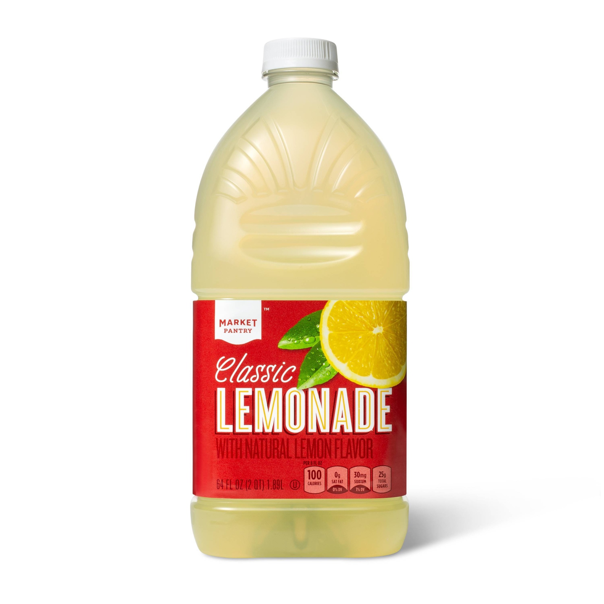 Lemonade 64 fl oz Bottle Market Pantry 64 fl oz Shipt