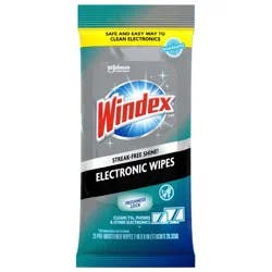 Windex Electronic Wipes Pre-Moistened - 25ct