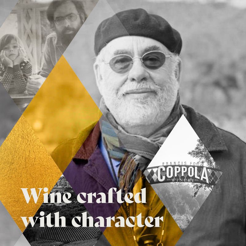 slide 8 of 9, Francis Coppola Diamond Black Label Claret Cabernet Sauvignon Red Wine - 750ml Bottle, 750 ml