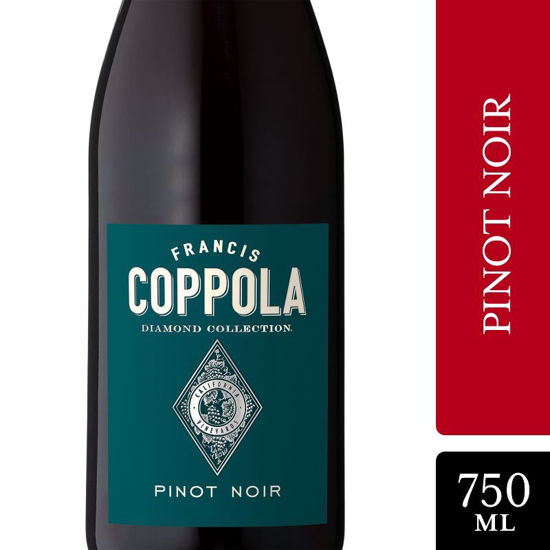 slide 2 of 7, Francis Coppola Diamond Pinot Noir Red Wine - 750ml Bottle, 750 ml