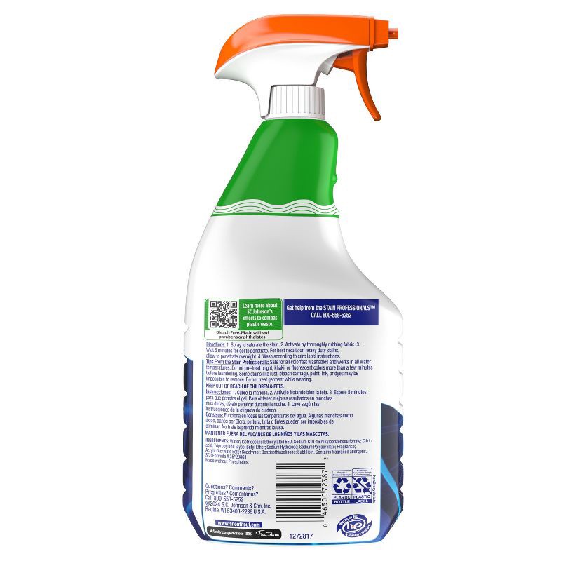 slide 3 of 13, Shout Advanced Action Gel Laundry Stain Remover Spray - 22 fl oz, 22 fl oz