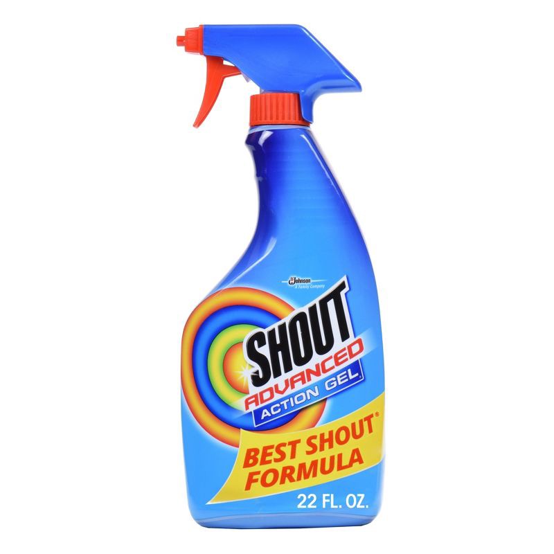 slide 1 of 11, Shout Advanced Action Gel Laundry Stain Remover Spray - 22 fl oz, 22 fl oz
