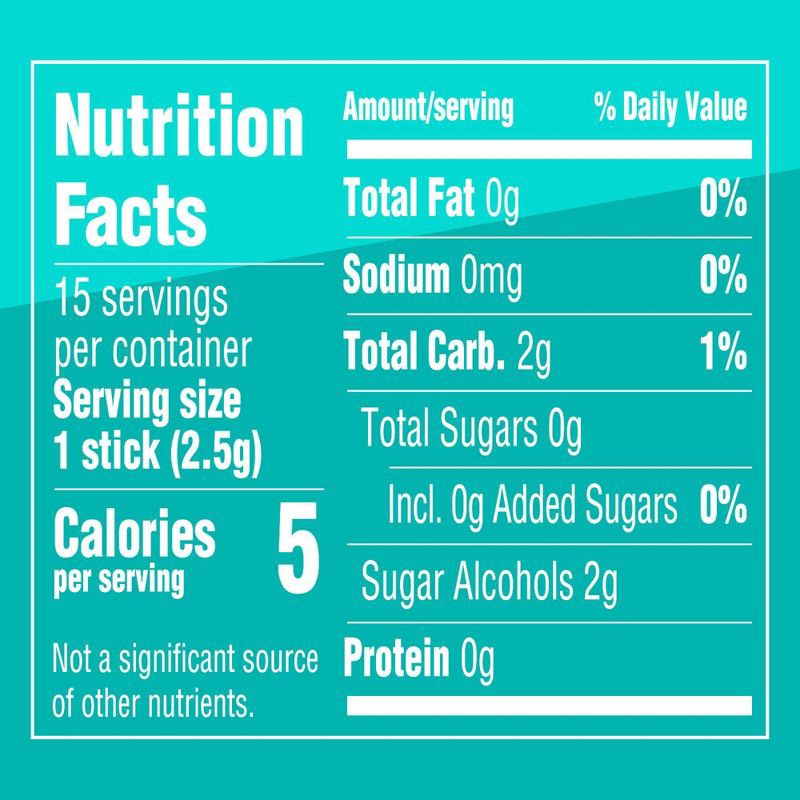 slide 9 of 9, Extra Polar Ice Sugar-Free Mint Chewing Gum - 15ct, 15 ct