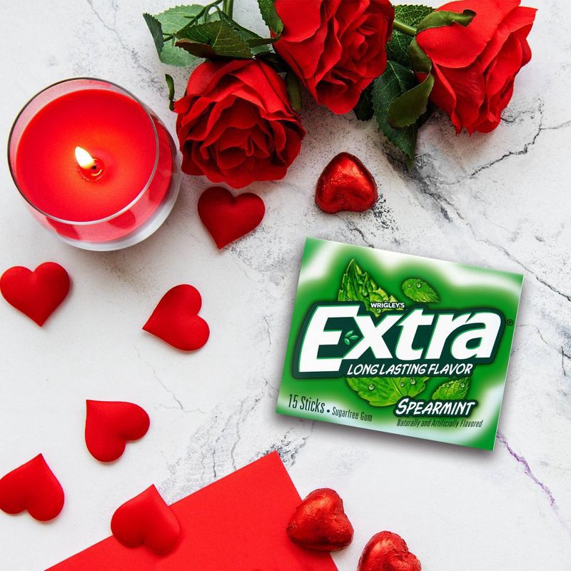 slide 5 of 10, Extra Spearmint Sugar-Free Chewing Gum - 15ct, 15 ct