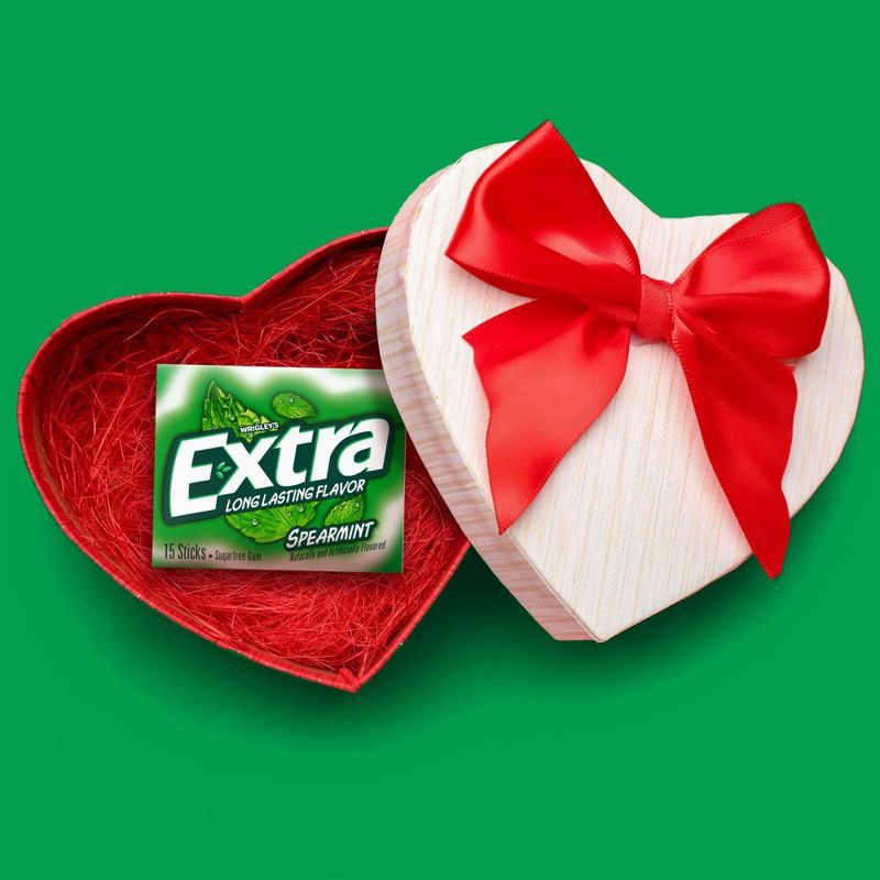 slide 6 of 10, Extra Spearmint Sugar-Free Chewing Gum - 15ct, 15 ct