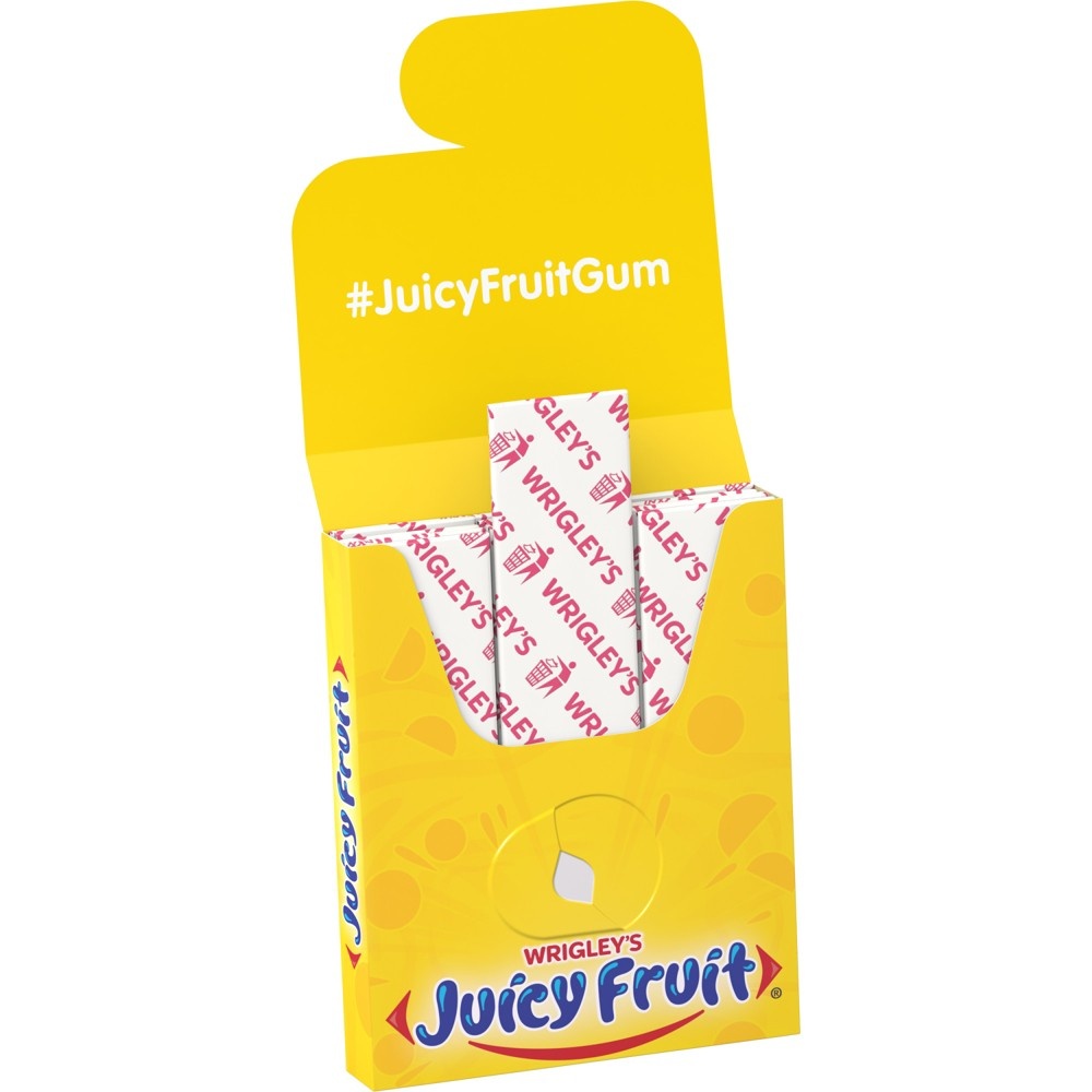 slide 2 of 4, Juicy Fruit Original Chewing Gum Single Pack, 15 ct