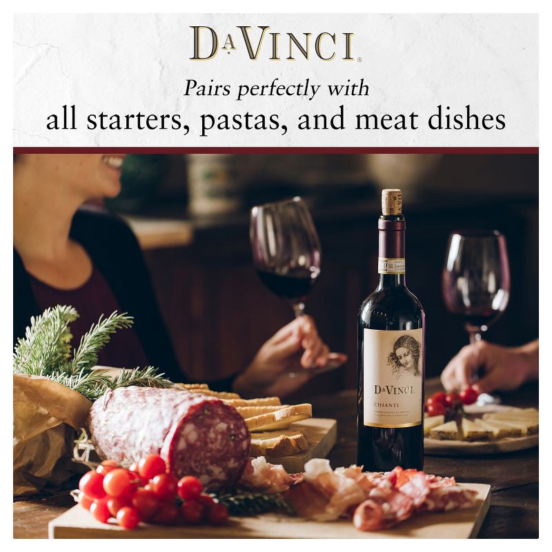 slide 9 of 10, DaVinci Wines DaVinci Chianti Italian Red Wine - 750ml Bottle, 750 ml
