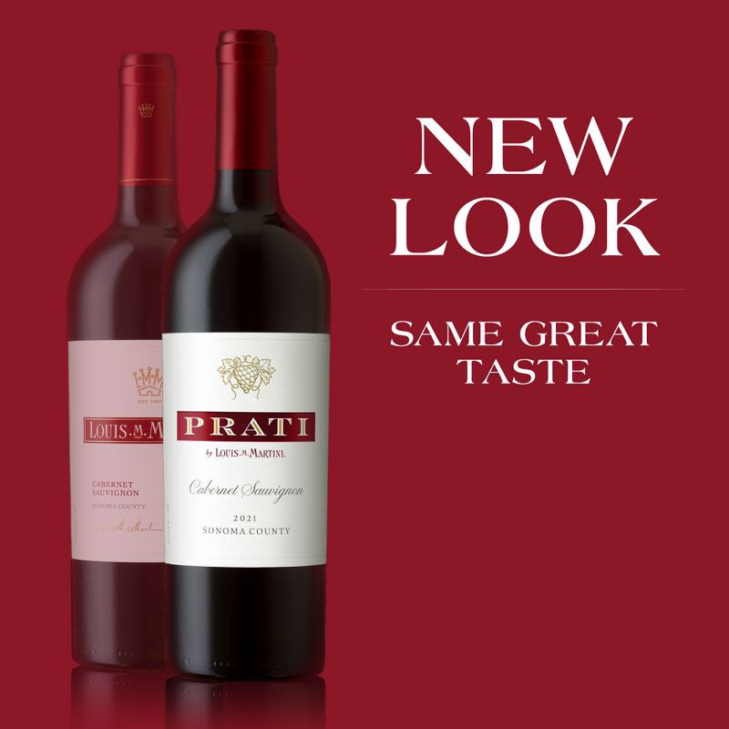 slide 2 of 6, Prati by Louis M. Martini Sonoma County Cabernet Sauvignon Red Wine - 750ml Bottle, 750 ml
