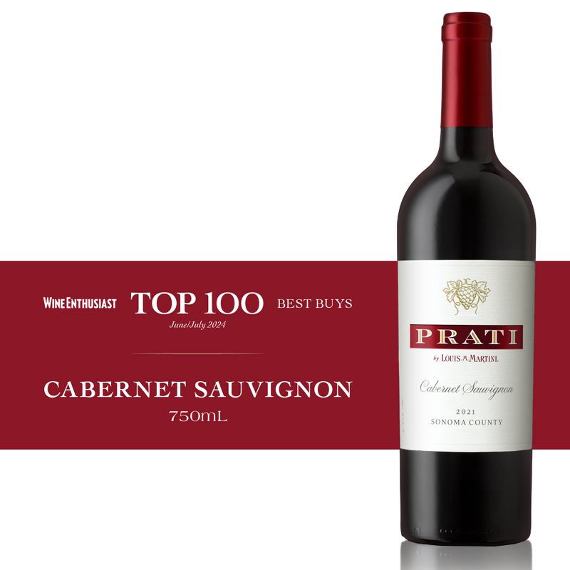 slide 3 of 6, Prati by Louis M. Martini Sonoma County Cabernet Sauvignon Red Wine - 750ml Bottle, 750 ml
