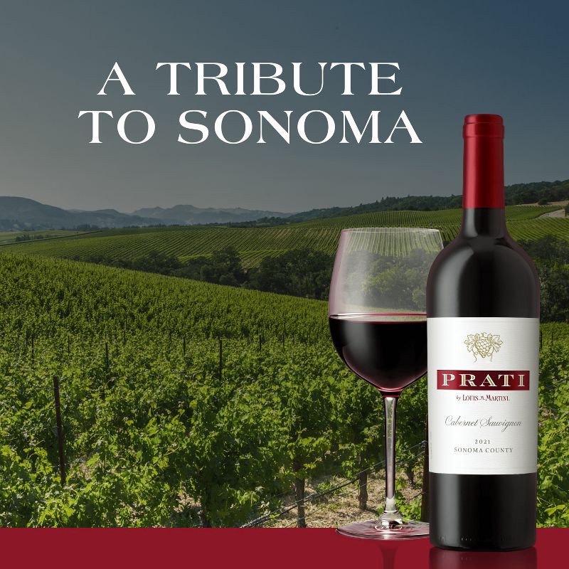 slide 4 of 6, Prati by Louis M. Martini Sonoma County Cabernet Sauvignon Red Wine - 750ml Bottle, 750 ml