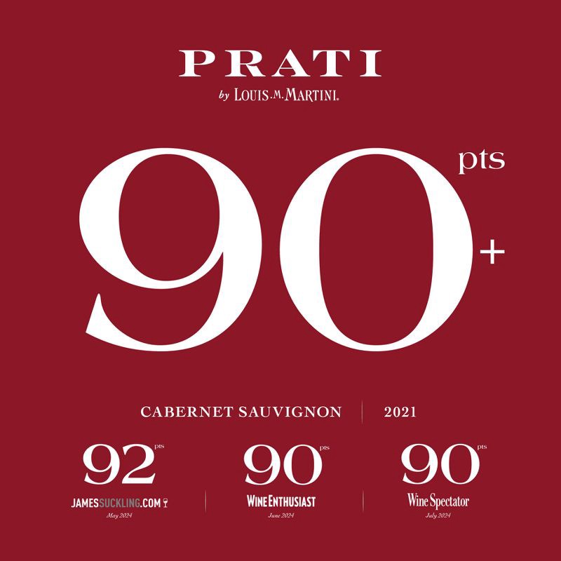 slide 6 of 6, Prati by Louis M. Martini Sonoma County Cabernet Sauvignon Red Wine - 750ml Bottle, 750 ml