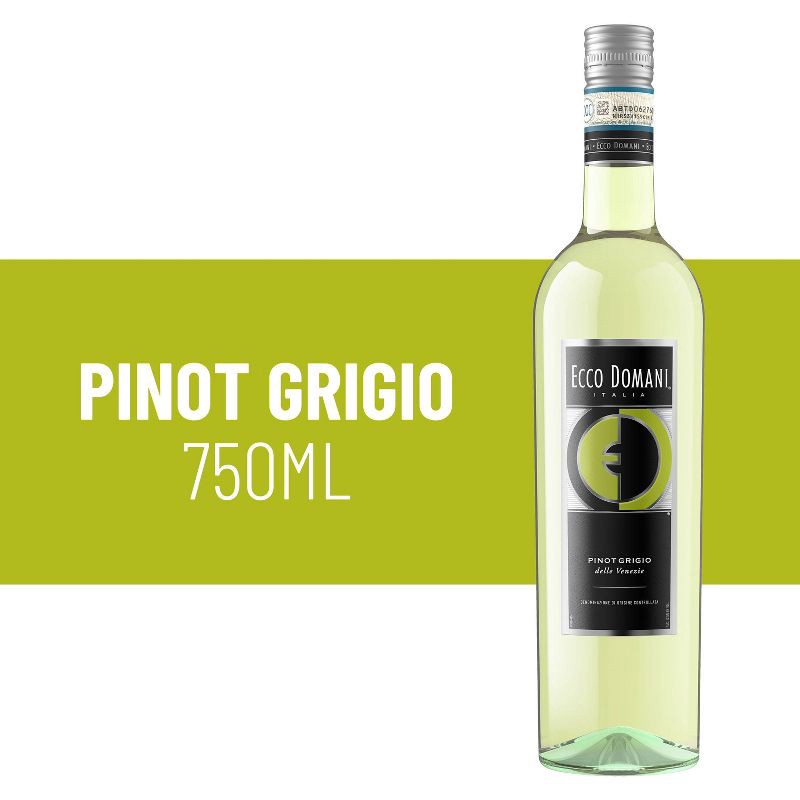 slide 2 of 9, Ecco Domani Italian Pinot Grigio White Wine - 750ml Bottle, 750 ml