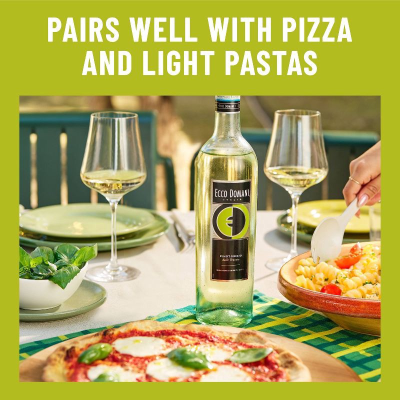 slide 4 of 9, Ecco Domani Italian Pinot Grigio White Wine - 750ml Bottle, 750 ml