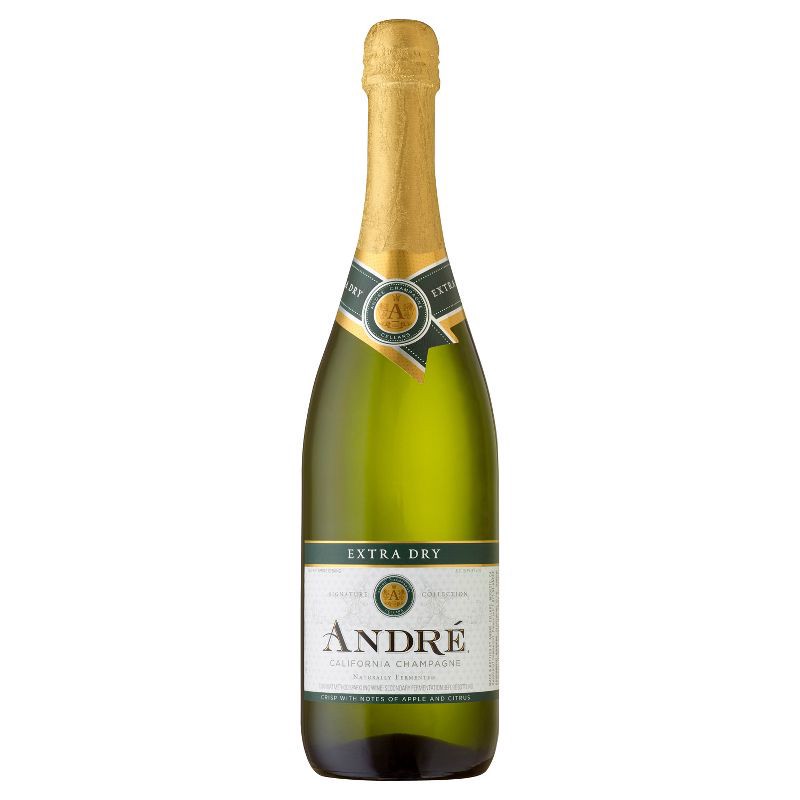 slide 4 of 7, Andre Extra Dry Champagne Sparkling Wine - 750ml Bottle, 750 ml