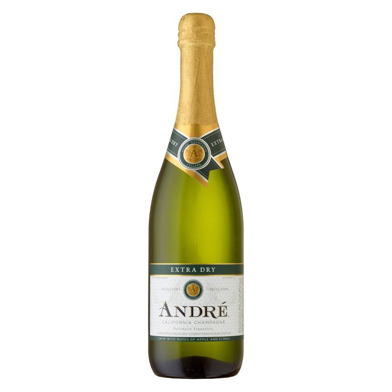 slide 1 of 7, Andre Extra Dry Champagne Sparkling Wine - 750ml Bottle, 750 ml