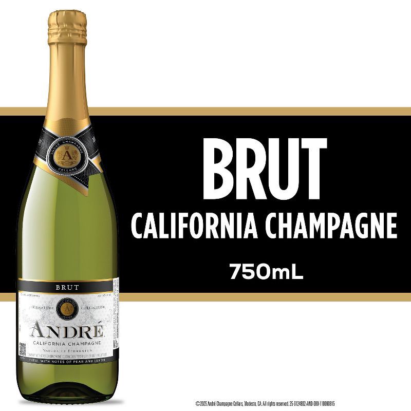 slide 2 of 7, Andre Brut Champagne Sparkling Wine - 750ml Bottle, 750 ml