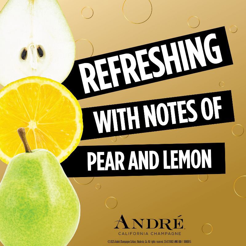 slide 3 of 7, Andre Brut Champagne Sparkling Wine - 750ml Bottle, 750 ml