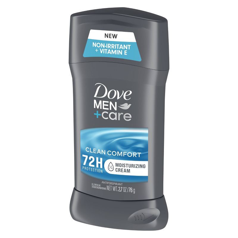 slide 4 of 6, Dove Men+Care 72-Hour Antiperspirant & Deodorant Stick - Clean Comfort - 2.7oz, 2.7 oz