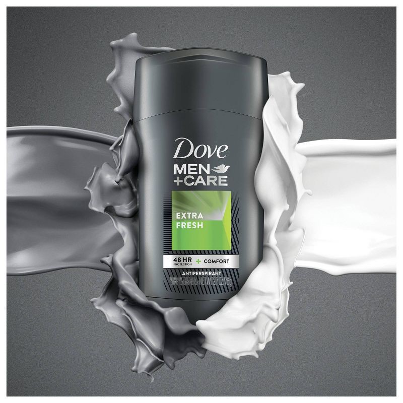 slide 7 of 7, Dove Men+Care 72-Hour Antiperspirant & Deodorant Stick - Extra Fresh - 2.7oz, 2.7 oz