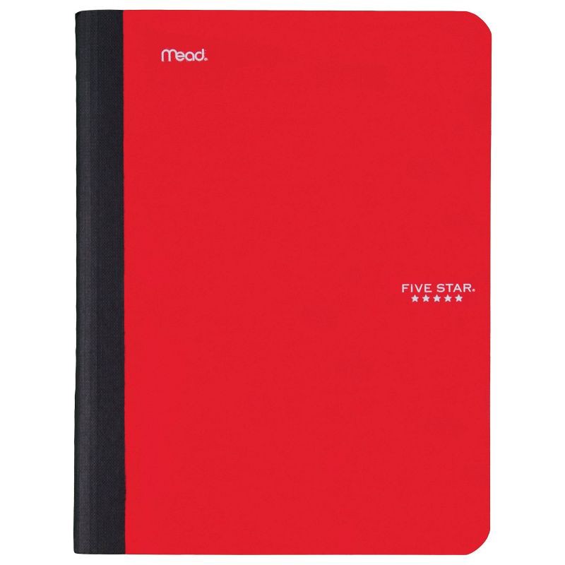 slide 17 of 17, Five Star Composition Notebook, College Ruled, 100pgs, 7.5" x 9.75" (Colors May Vary), 1 ct