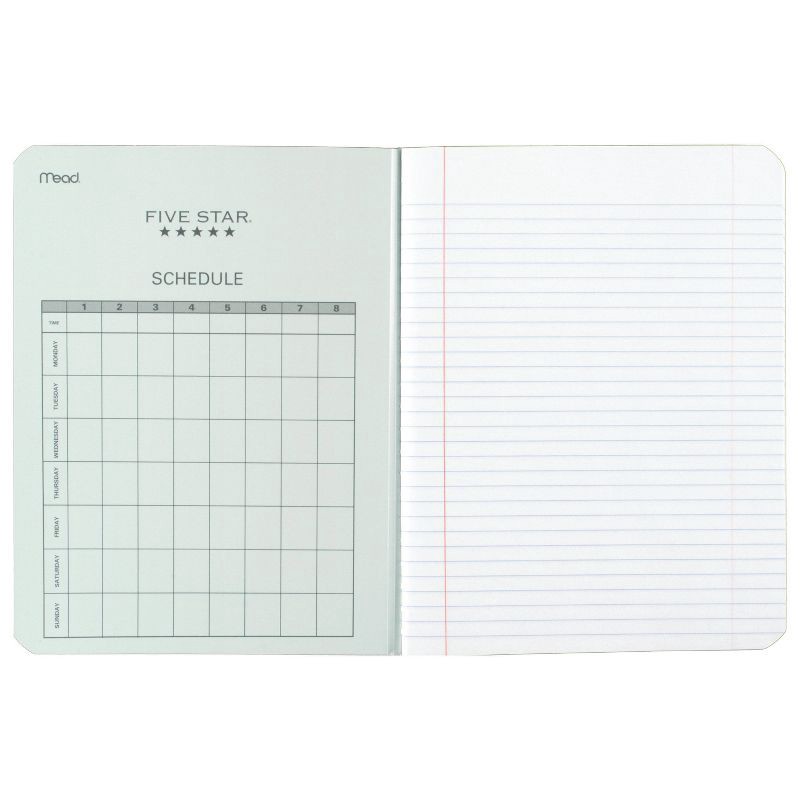 slide 4 of 17, Five Star Composition Notebook, College Ruled, 100pgs, 7.5" x 9.75" (Colors May Vary), 1 ct