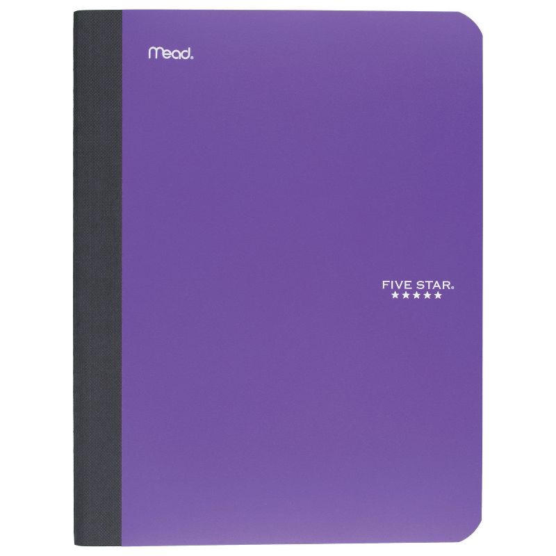 slide 13 of 17, Five Star Composition Notebook, College Ruled, 100pgs, 7.5" x 9.75" (Colors May Vary), 1 ct