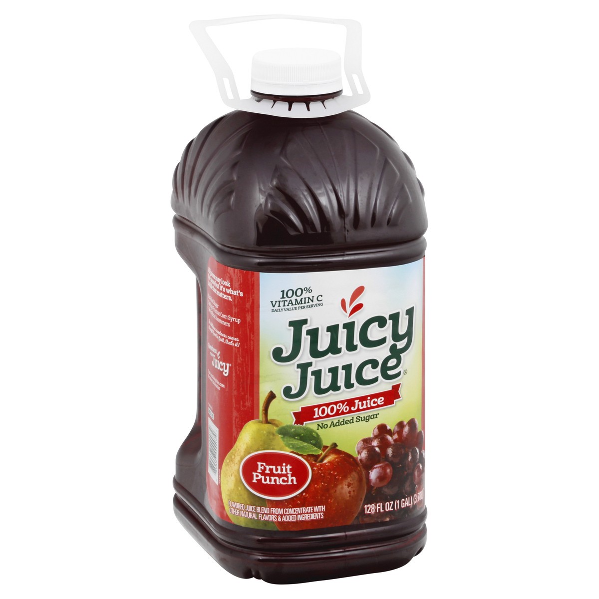 slide 5 of 13, Juicy Juice 100% Juice, Fruit Punch, 128 FL OZ Bottle, 128 oz