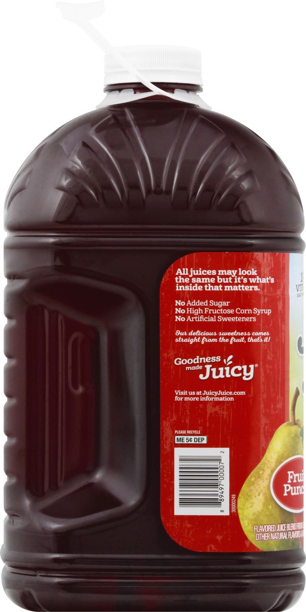 slide 4 of 13, Juicy Juice 100% Juice, Fruit Punch, 128 FL OZ Bottle, 128 oz