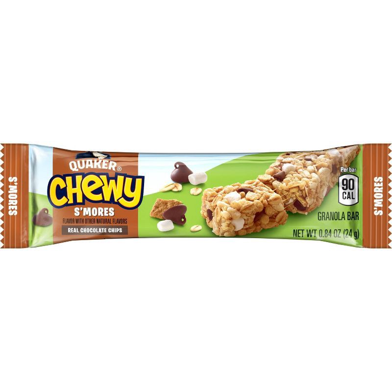 slide 5 of 8, Quaker Chewy S'mores Granola Bars - 6.7oz/8ct, 6.7 oz, 8 ct