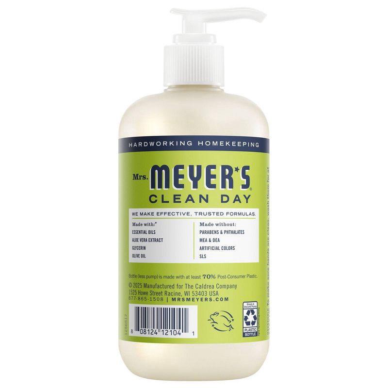 slide 2 of 8, Mrs. Meyer's Clean Day Liquid Hand Soap Lemon Verbena Scent - 12.5 fl oz, 12.5 fl oz