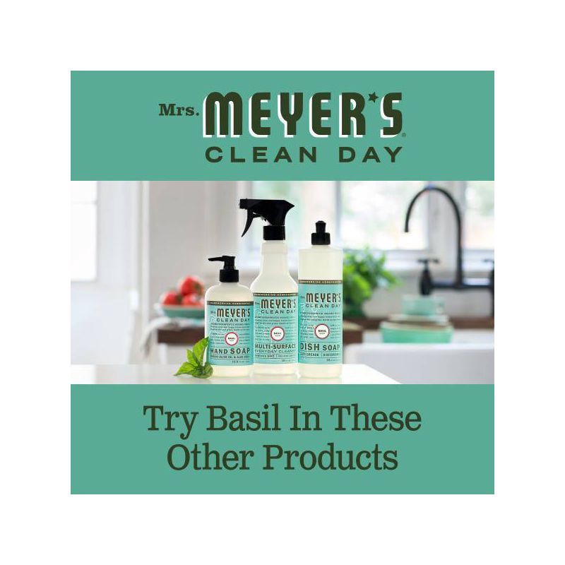 slide 5 of 6, Mrs. Meyer's Clean Day Basil Scent Liquid Dish Soap - 16 fl oz, 16 fl oz