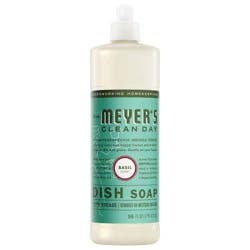 Mrs. Meyer's Clean Day Basil Scent Liquid Dish Soap - 16 fl oz