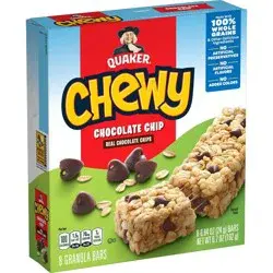 Quaker Chewy Chocolate Chip Granola Bars - 6.7oz/8ct