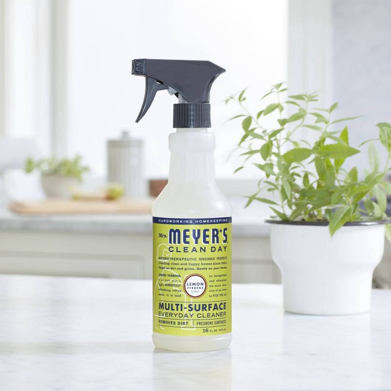 slide 3 of 7, Mrs. Meyer's Clean Day Lemon Verbena Multi-Surface Everyday Cleaner - 16 fl oz, 16 fl oz