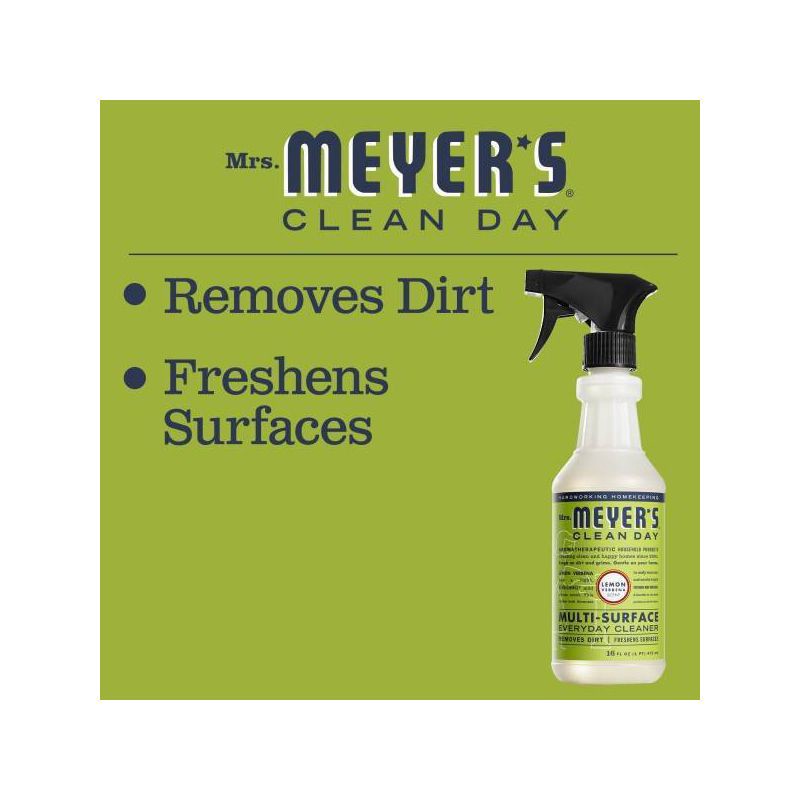 slide 5 of 7, Mrs. Meyer's Clean Day Lemon Verbena Multi-Surface Everyday Cleaner - 16 fl oz, 16 fl oz