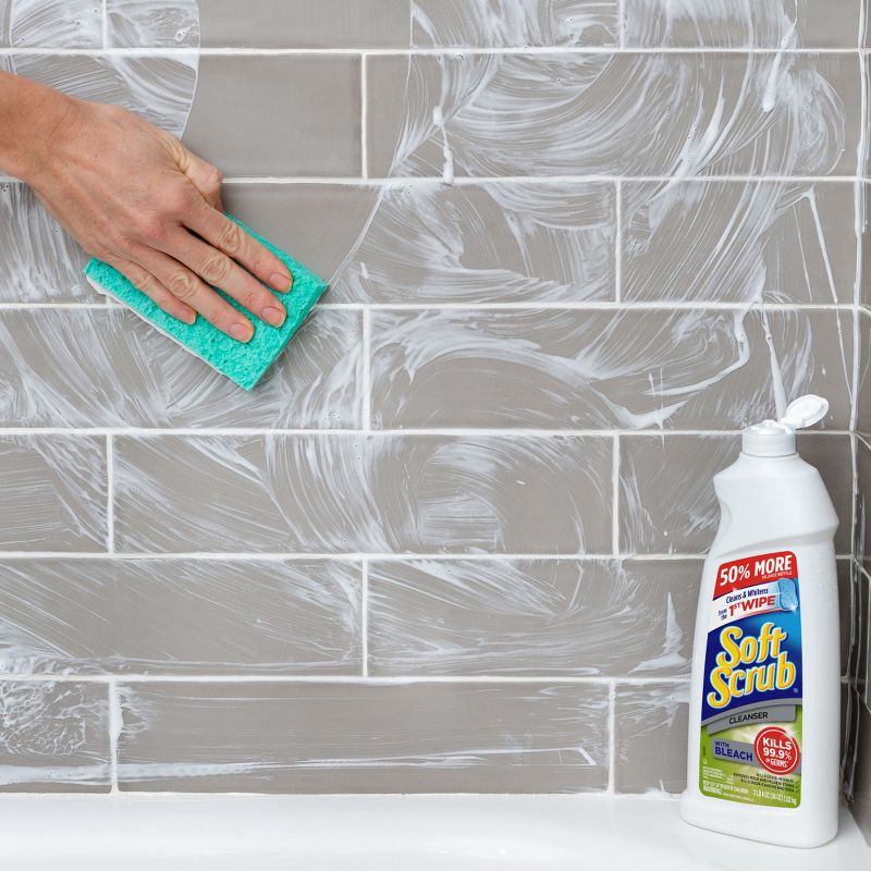 slide 7 of 9, Soft Scrub Cleanser with Bleach Surface Cleaner - 36oz, 36 oz