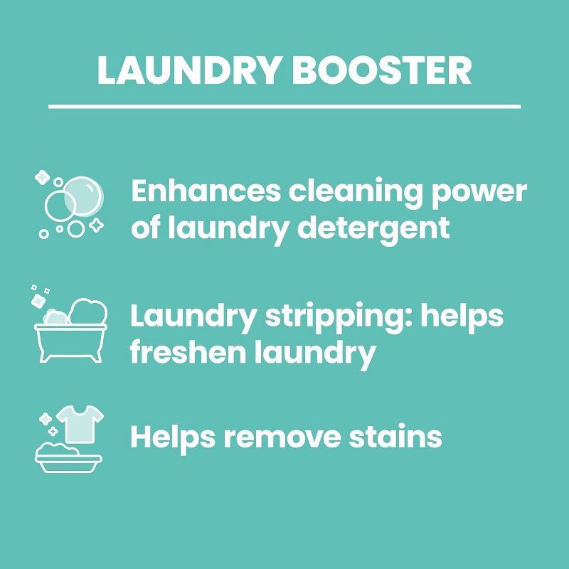 slide 4 of 10, Mule Team Borax All Natural Detergent Booster & Multi-Purpose Household Cleaner - 65oz, 65 oz