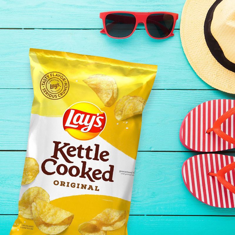 slide 4 of 4, Lay's Kettle Cooked Original Potato Chips - 8.0oz, 8 oz