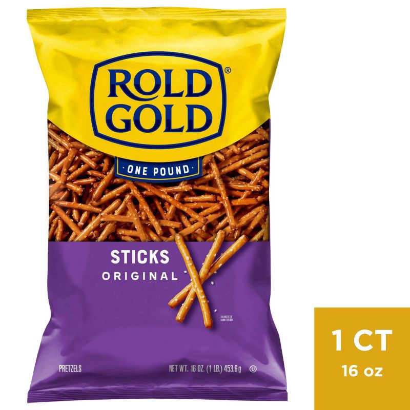 slide 1 of 3, Rold Gold Sticks Pretzels - 16oz, 16 oz