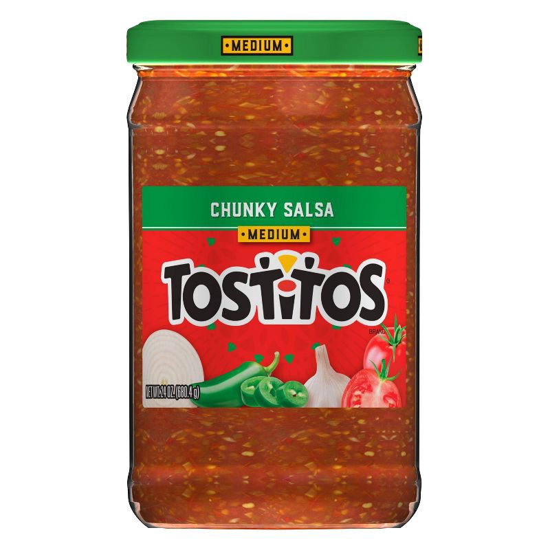 slide 1 of 9, Tostitos Medium Chunky Salsa Dip - 24oz, 24 oz