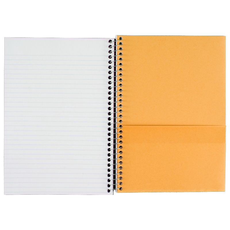 slide 4 of 6, Five Star 2 Subject College Ruled Solid Spiral Notebook (Colors May Vary), 1 ct