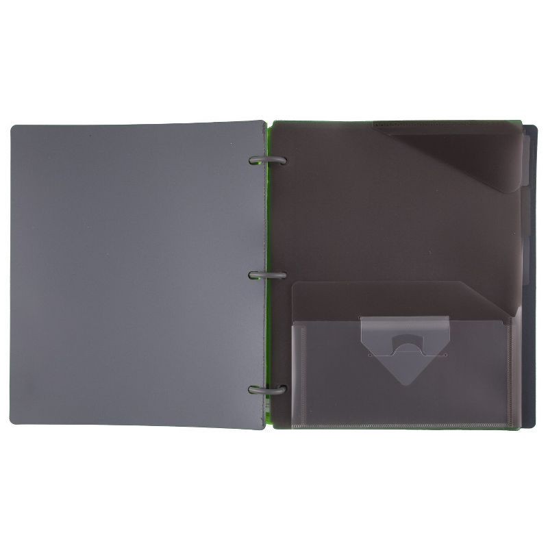 slide 7 of 18, Five Star 100pg College Ruled Refillable 1" Notebinder Flex (Colors May Vary): Lined Paper, Flexible Cover, 8.5x11 Inches, 1 ct