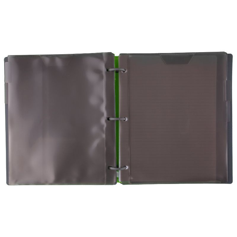 slide 17 of 18, Five Star 100pg College Ruled Refillable 1" Notebinder Flex (Colors May Vary): Lined Paper, Flexible Cover, 8.5x11 Inches, 1 ct